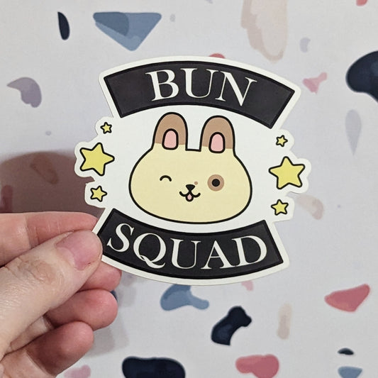 Bunsquad Weatherproof Sticker