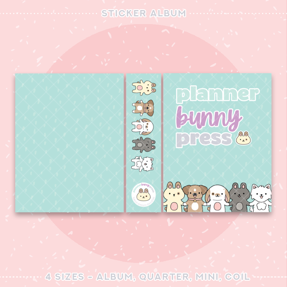 Planner Bunny Press Sticker Album