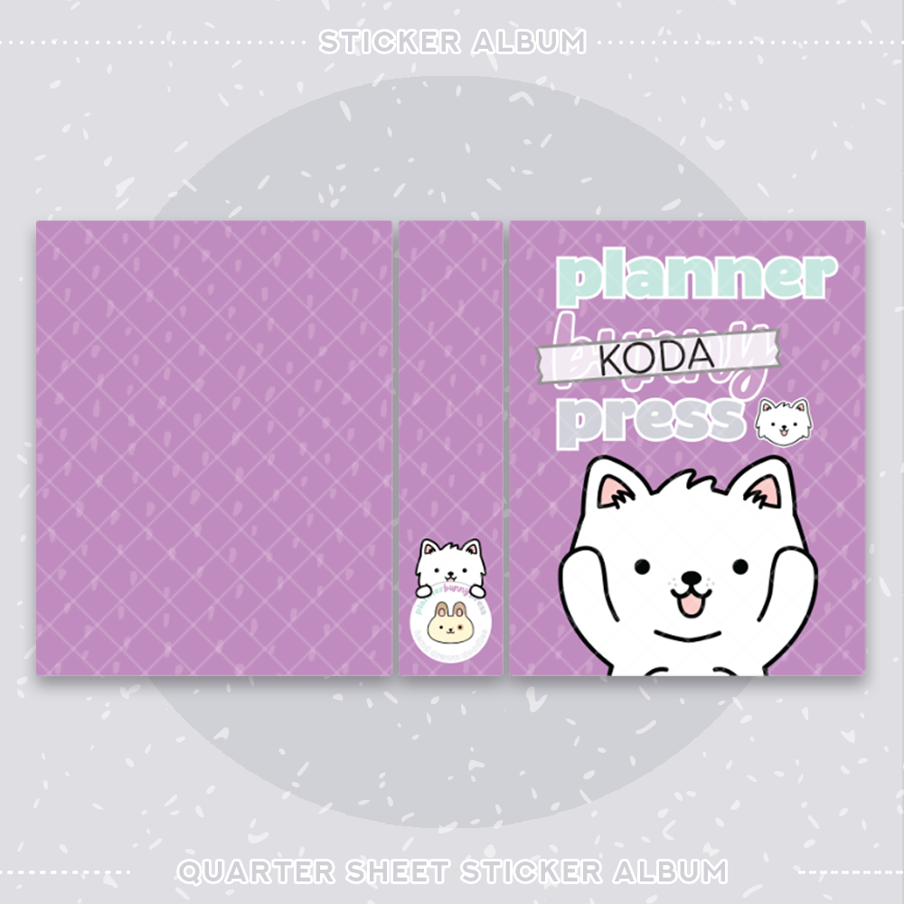 Planner Koda Press Sticker Album