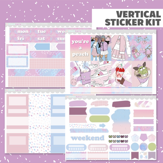 Cute Shit | Vertical Sticker Kit