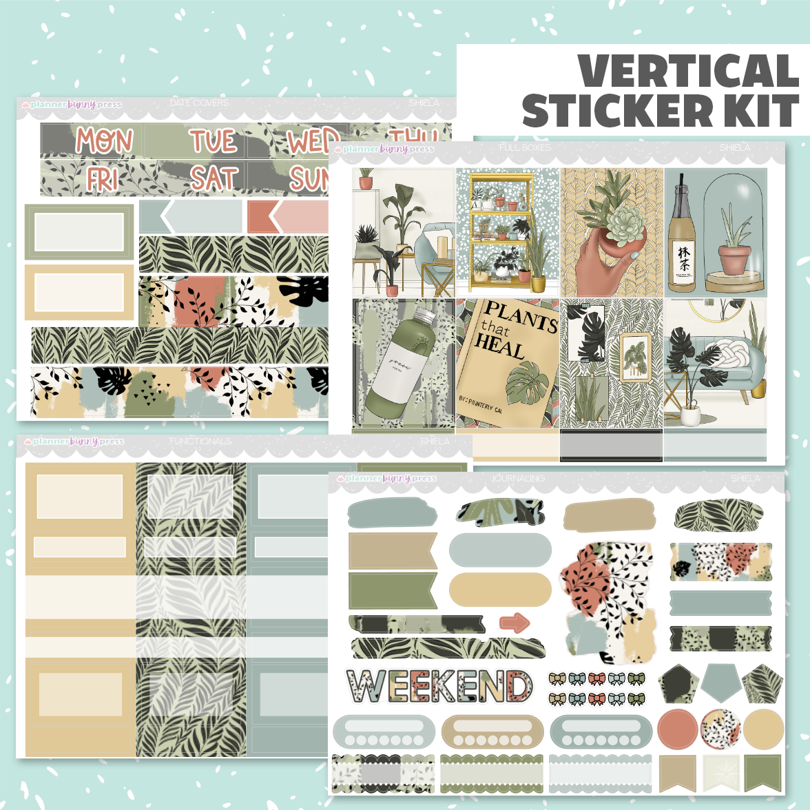 Shiela | Vertical Sticker Kit