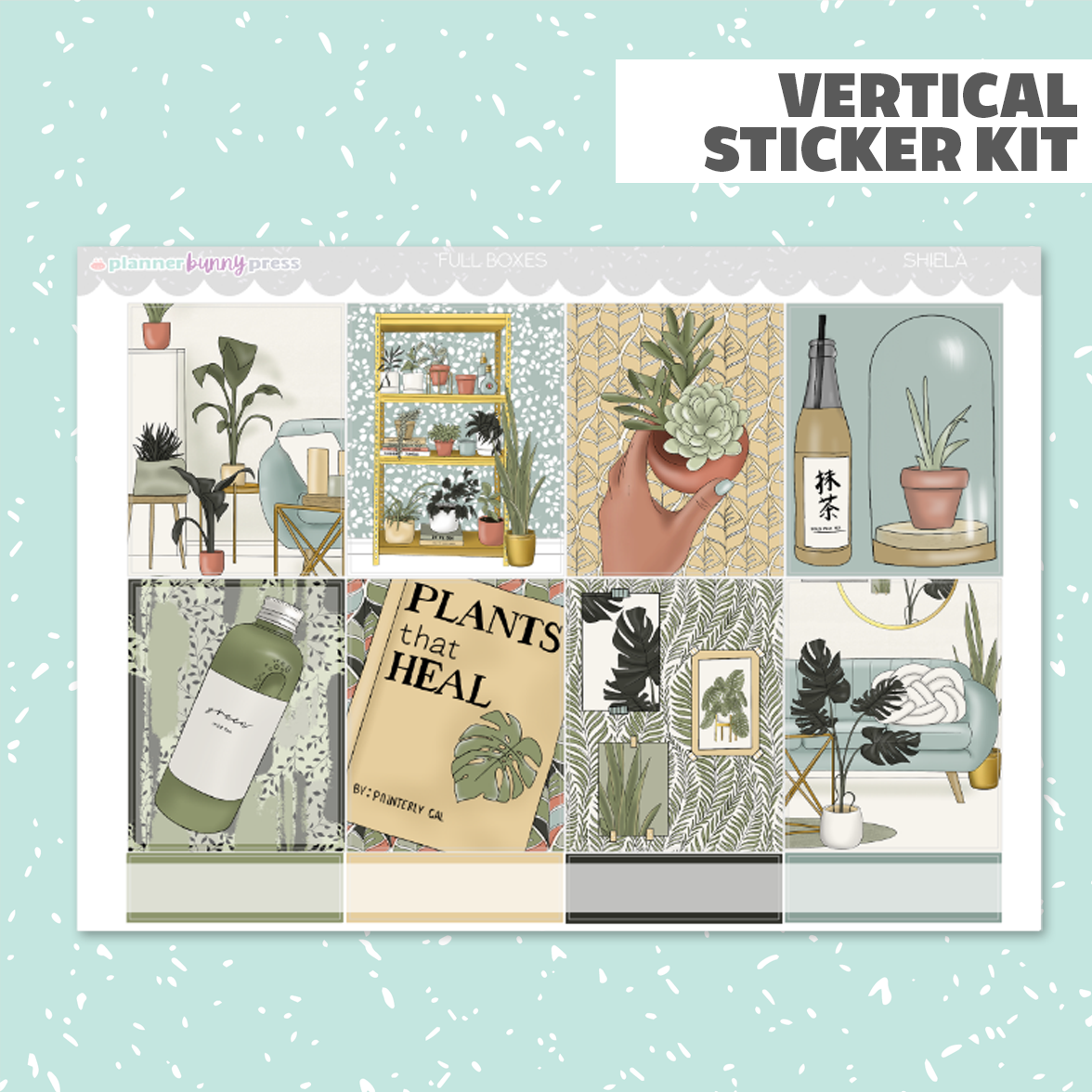 Shiela | Vertical Sticker Kit