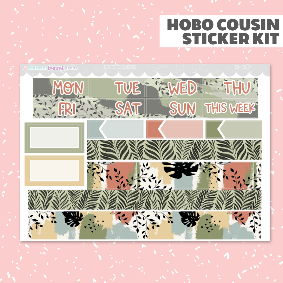 Shiela | Hobonichi Cousin Sticker Kit