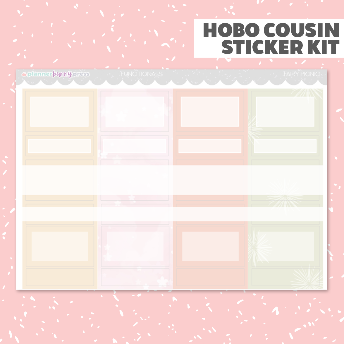 Fairy Picnic | Hobonichi Cousin Sticker Kit