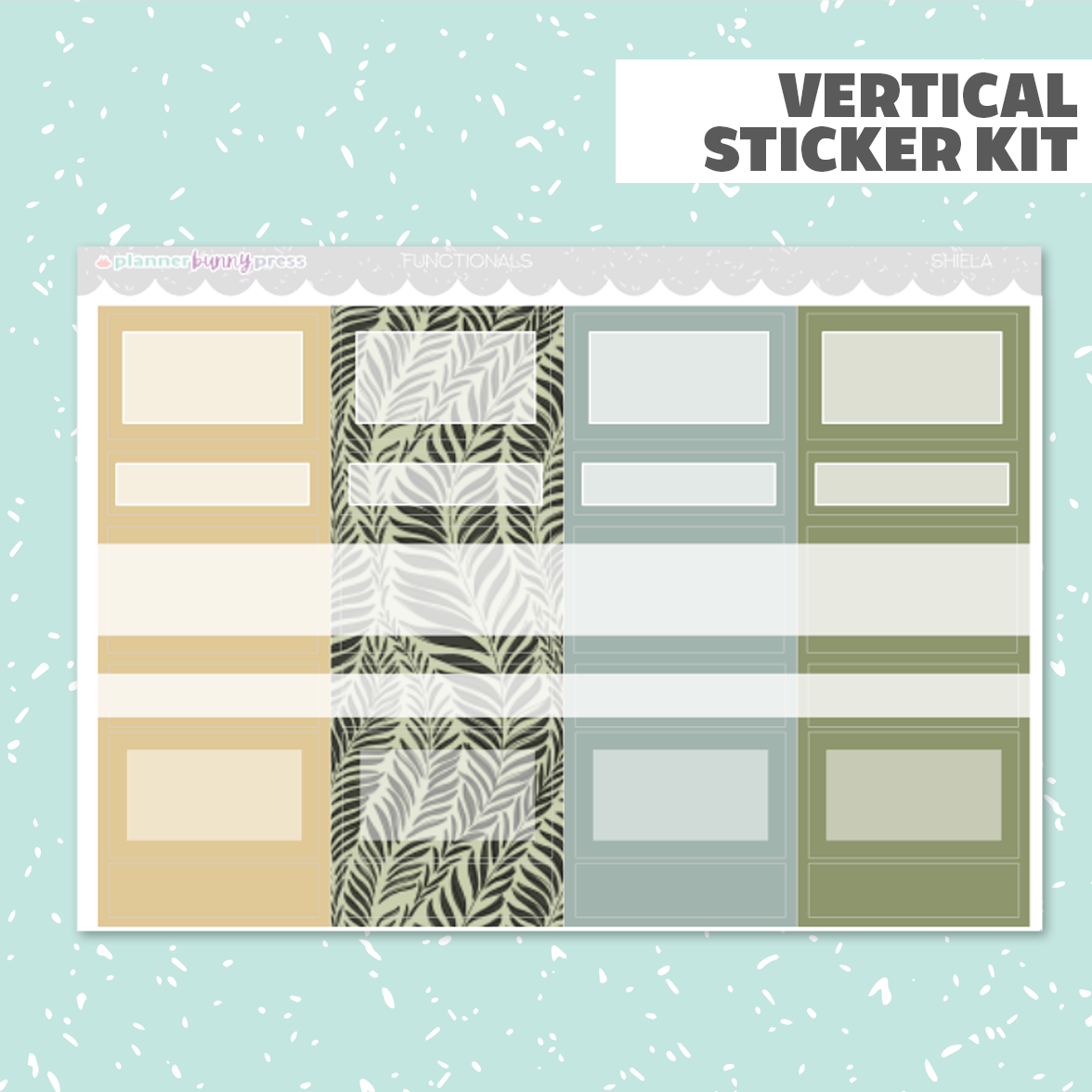 Shiela | Vertical Sticker Kit