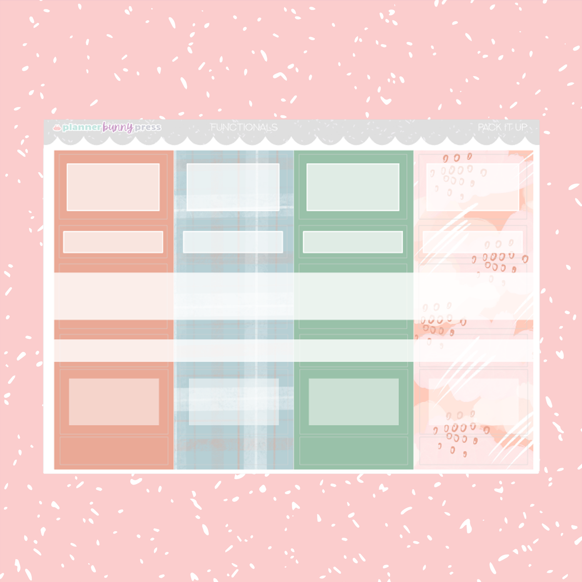 Pack It Up | Hobonichi Cousin Sticker Kit