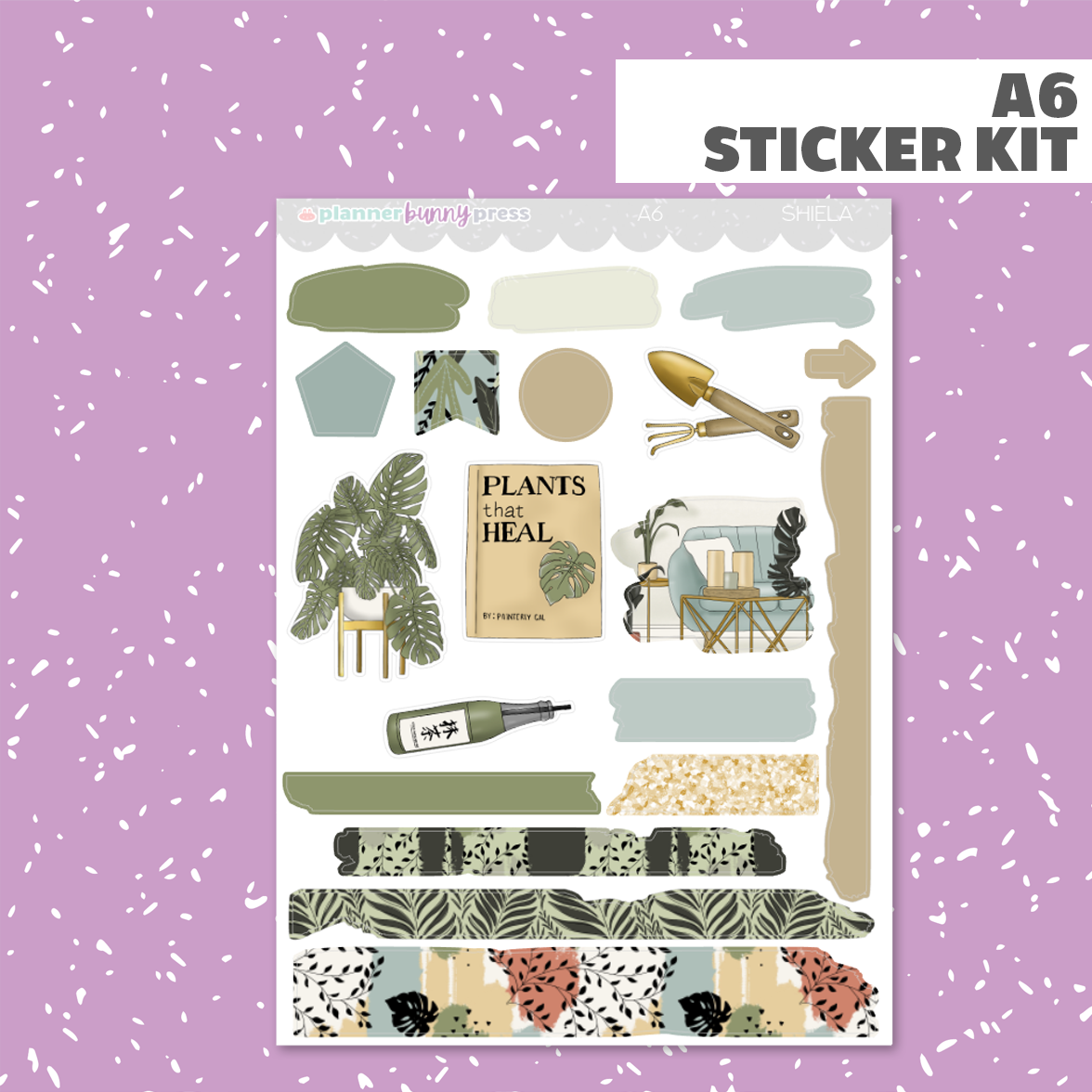 Shiela | A6 Sticker Kit