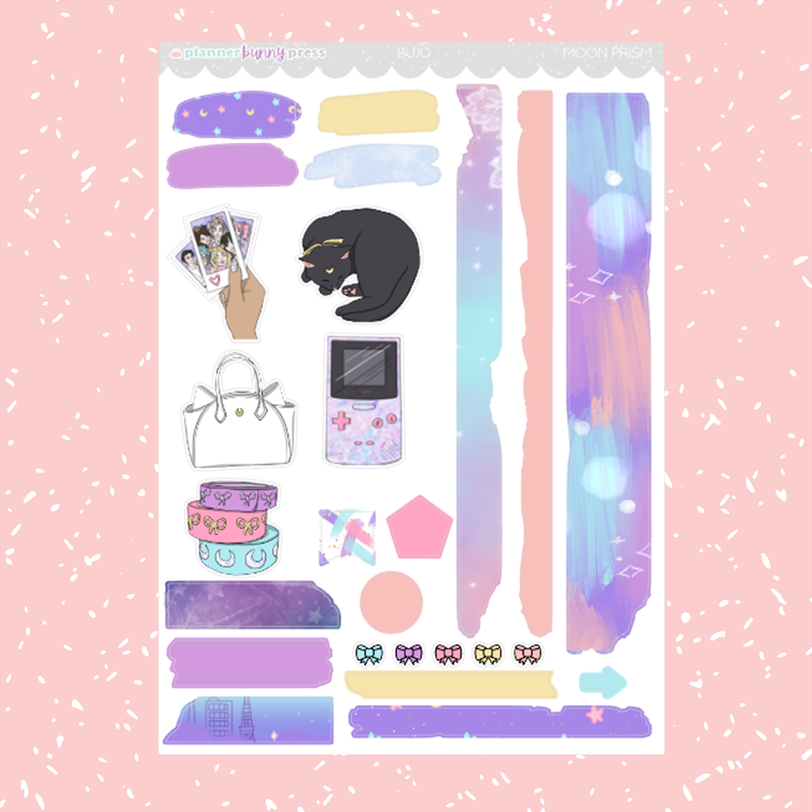 Moon Prism | Bujo Sticker Kit