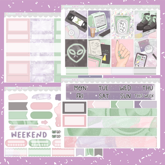 Take Me With You | Hobonichi Cousin Sticker Kit