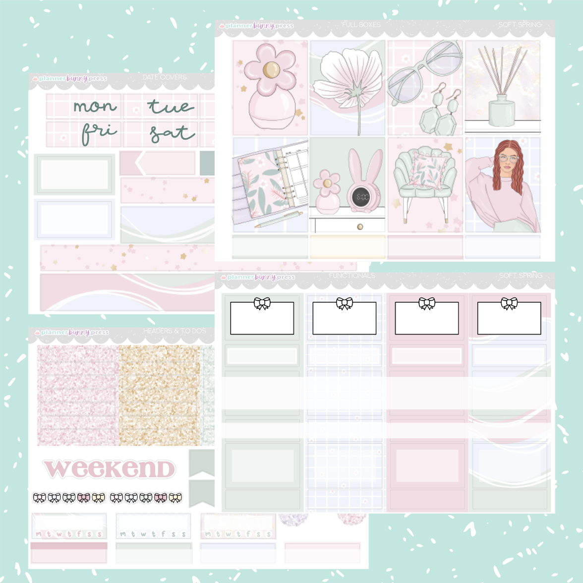 Soft Spring | Vertical Sticker Kit