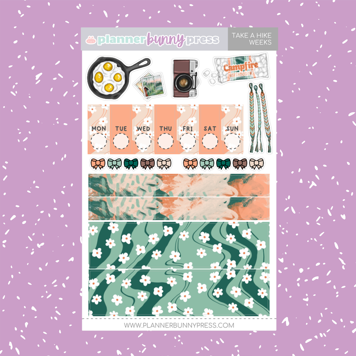 Take a Hike | Hobonichi Weeks Sticker Kit